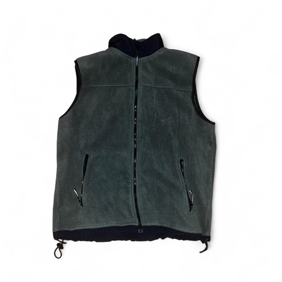 Prospirit Men's Forest Green Fleece Vest - Picture 1 of 7